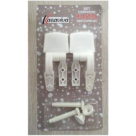 KIT MONTAGGIO COPRI WC PLASTICA
