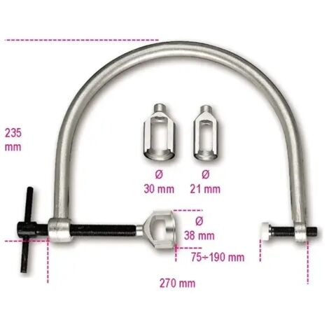 KIT MORSETTO ALZAVALVOLE BETA 1452K