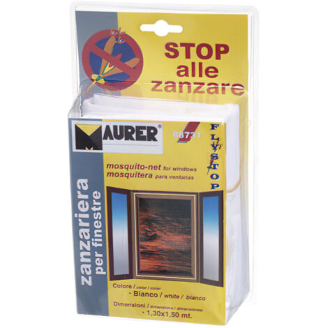 Kit Mosquitos Maurer Negro Ventana 130x150 cm