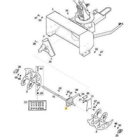 KIT MOTEUR ASSEMBLÉ LC1P70FB-E ORIGINAL STIGA - 118550431/0