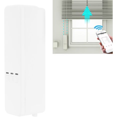 Kit Moteur Motorisé pour Motorisation Blinds Curtains MC08 WiFi Rechargeable Lithium Battery 160x46x41mm PC Kit