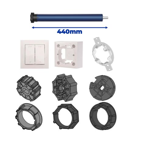 Kit moteur volet roulant Moteur Filaire COURT