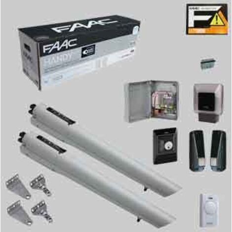 KIT MOTORE PER CANCELLI BATTENTI 'HANDY' FAAC