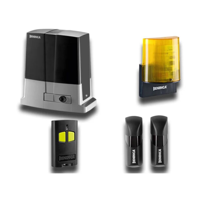 Kit automatisation portails coulissants 24v kbull624 9598149 - Beninca