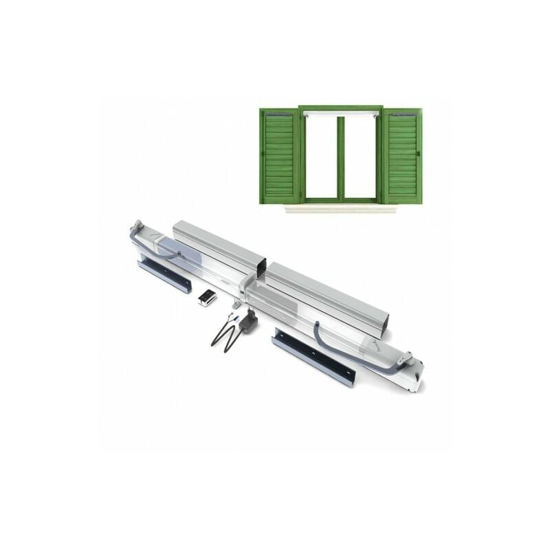 Kit Motorisation des volets battants à 2 vantaux sans fil Systè ME Automatis ME Ducati Ho ME Automation Persy 52