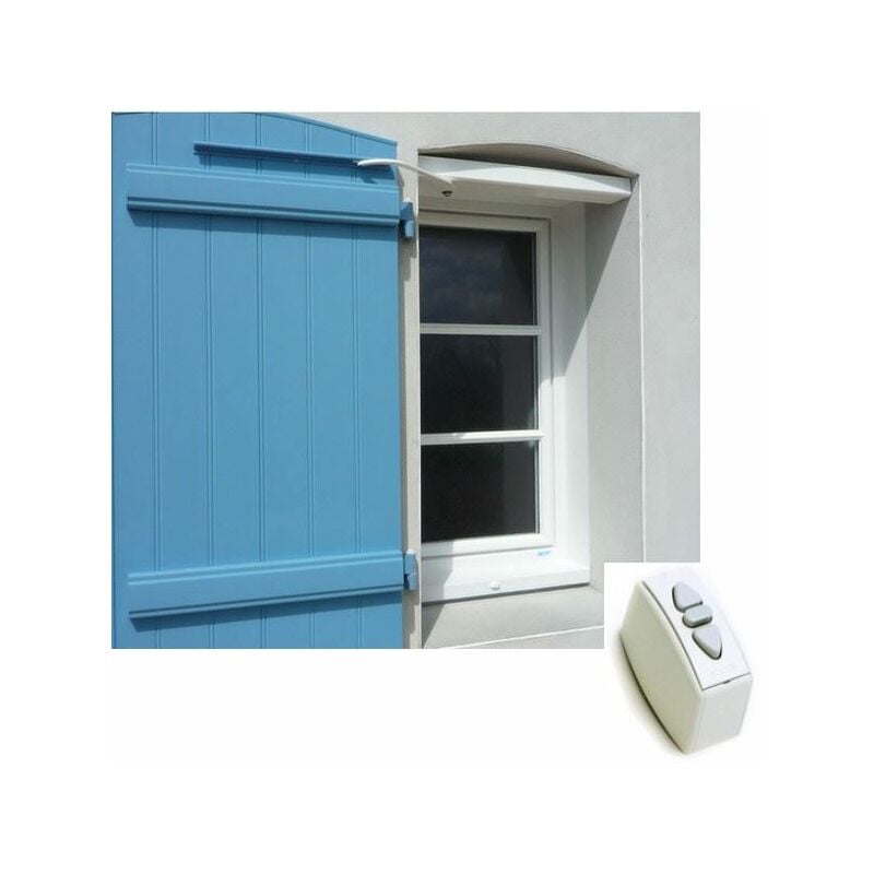 Kit motorisation filaire volet battant sur mesure 1 vantail standard pratic volet / Possibilité rts