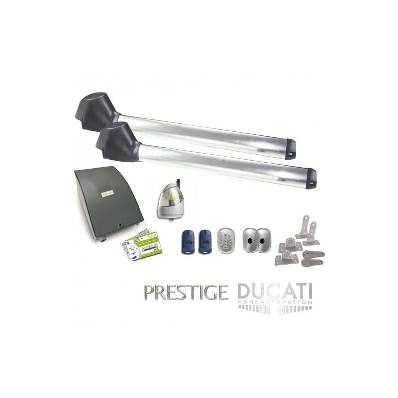 Kit Motorisation Portail Automatis ME Ducati Ho ME Automation evo 748 - Pour portail à 2 vantaux battants maxi 4m 350kg chaque vantail