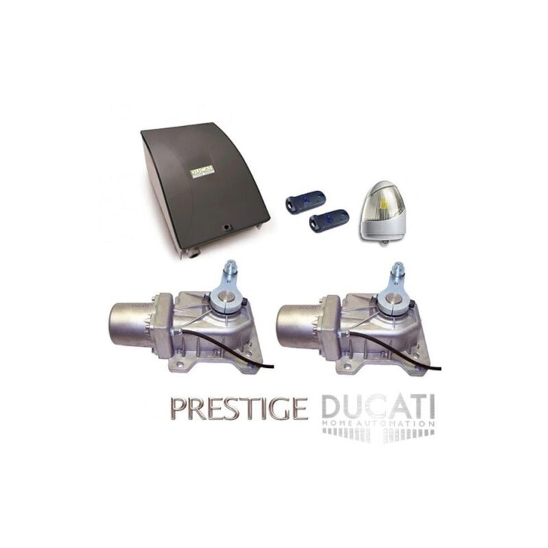 Kit Motorisation Portail Automatis ME Ducati Ho ME Automation geo 548 - Pour portail battant 2 vantaux, 2,5m max 500 kg par vantail