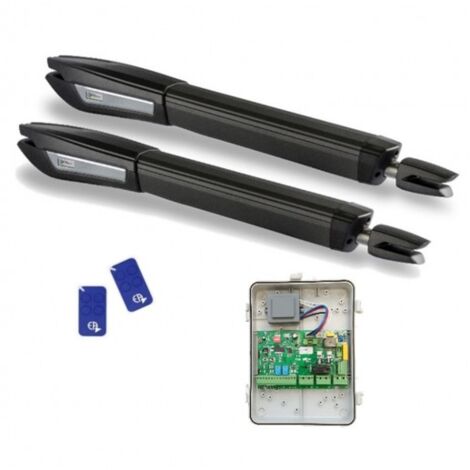 Kit Motorisation Portail Battant Automatisme EA BJ600 230 V - Maxi 300 kg 3m par battant, Course 600mm, 300 W, Ouverture maxi 120°