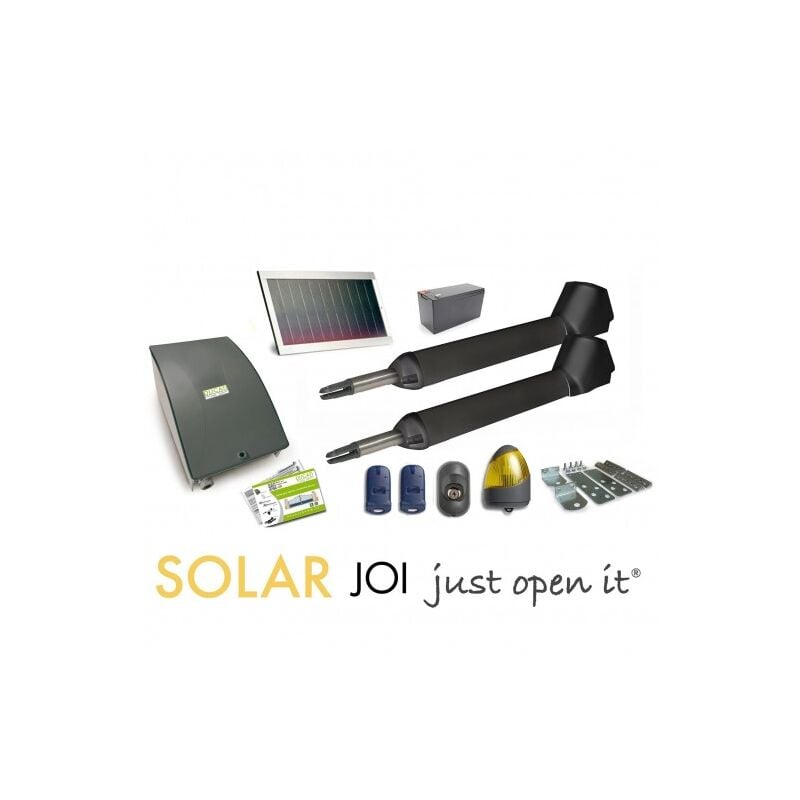 Kit Motorisation Portail Solaire Automatisme Ducati Home Automation SW7000T SOLAR - pour portails battants maxi 5,2m 500kg total