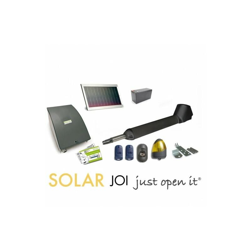 Kit Motorisation Portail Solaire Ducati Ho ME Automation SW7000T solar mono - pour portail battant à vantail 2,6m 250kg max
