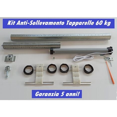 Blocco di Sicurezza Antisollevamento Tapparelle Rullo 70 mm Kit  Antieffrazione - Bianco - Shopping.com