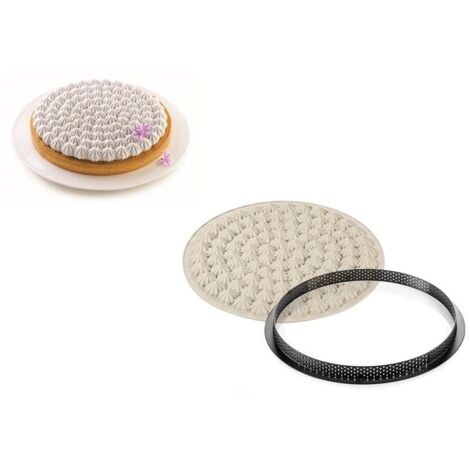 Kit Moule à Tarte Meringuée - 3design - Silikomart