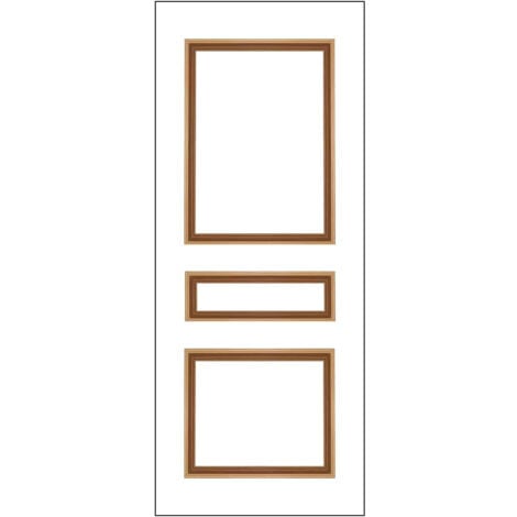 NORDLINGER Kit moulure de porte Pack 1