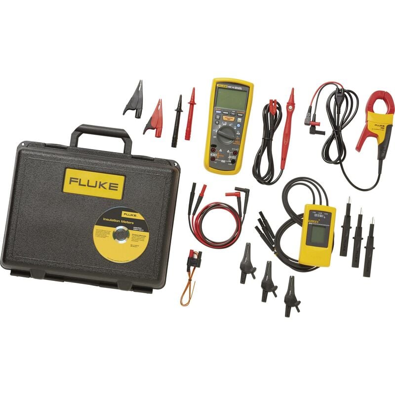 Fluke - Appareil de mesure de l'isolation 1587/MDT fc 50 v, 100 v, 250 v, 500 v, 1000 v 2 gω W735981