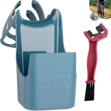 Kit Nettoyage Chaîne Moto Kit Nettoyage Vélo avec Brosse, Nettoyant Chaîne Vélo, Boîte à Outils de Stockage d'Huile, Entretien et Graissage de Chaîne pour Moto et Vélo