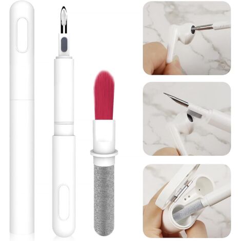 kit Nettoyage , Outil De Nettoyage Couteurs, Stylo De Nettoyage Bluetooth, Nettoyeur D'couteurs  Brosse Earbuds Multifonction Nettoyant Pour  Casq