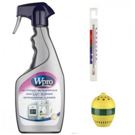 Kit nettoyant + thermomètre + absorbeur odeur
