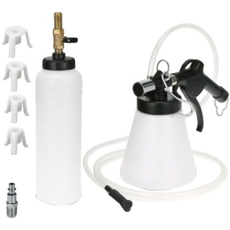 Kit neumático de purga de líquido de frenos de 1,75 L, bomba de extracción de aire para automóviles, herramienta de purga de aceite.