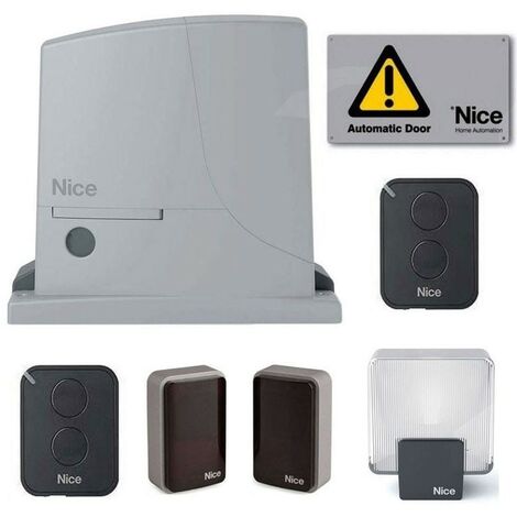 KIT Nice Portail coulissant jusqu'à 600KG 220V ROX600KCE