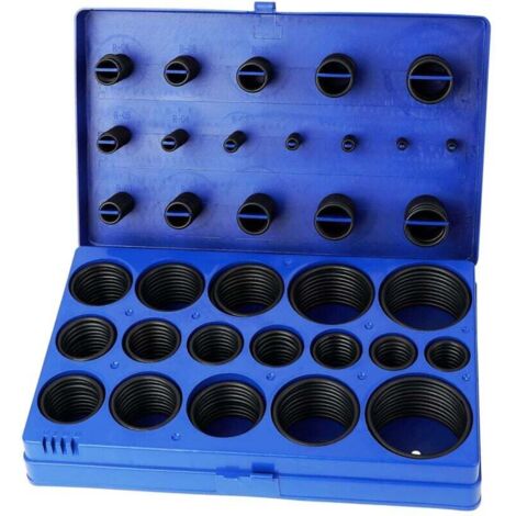 Kit O-ring da 419 pezzi, assortimento di guarnizioni per rondelle di tenuta di 32 dimensioni, assortimento di O-ring per climatizzatore di veicoli, elettrodomestici