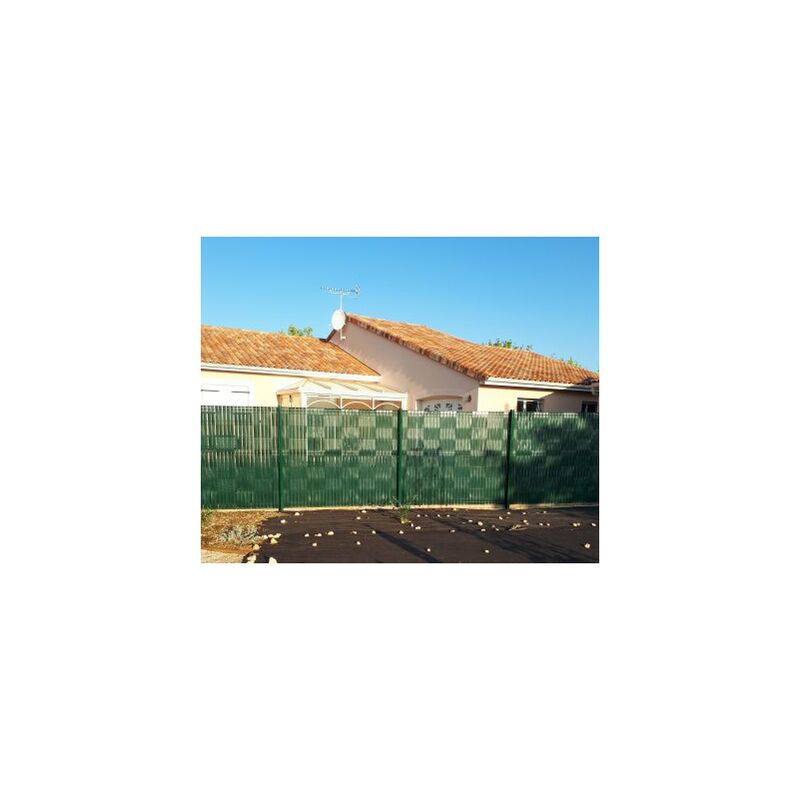 Cloture&jardin - Kit Occultation pvc à Tresser Vert - 50M - jarditop - 1,23 mètre - Vert (ral 6005)