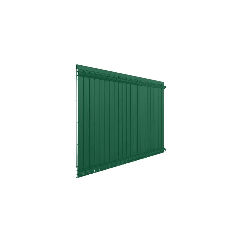 Cloture&jardin - Kit Occultation Grillage Rigide Vert 10M - JARDIPREMIUM - 1,73m