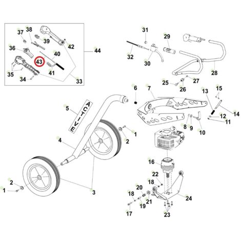 Kit : ORIGINAL ACTIVE tiller t-165 throttle cable and wiring harness 021557