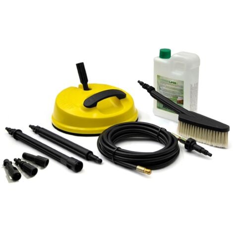 KIT OUTDOOR SPAZZOLA ROTANTE PER IDROPULITRICE + ACCESSORI LAVORWASH  7.101.8411