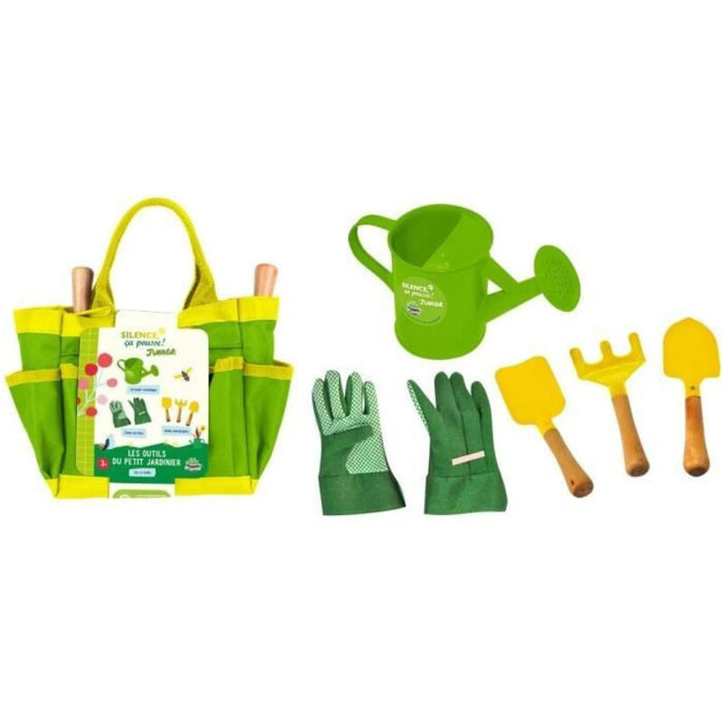 Kit outils de jardinage enfant Silence ça pousse