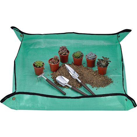 Kit outils du jardinier 3 PCS Mini Garden Hand Tools Set - Petite Pelle Râteau Bêche avec Plant Transplantation Pot Pad pour Plantes Succulentes comme Cactus Herbes