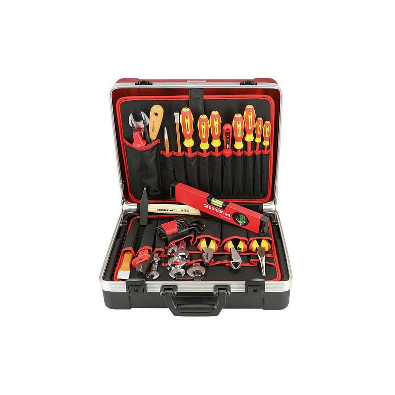 Gedore - Kit outils red electrotechnique 42 pieces avec mallette a outils