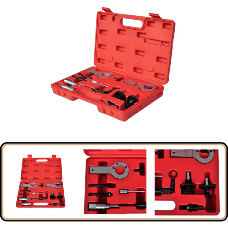 Vidaxl - Kit outils spéciaux opel - Outil Kit Distribtuion - Outil Opel - Outil Saab - Courroie De Distribution - Outil Mécanique