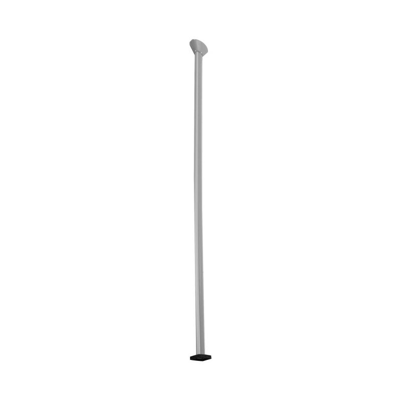 Legrand - Kit Ovaline hauteur 2,7m pour alimentation colonnette 1 compartiment par le plafond chapeau noir et Ovaline alu (653062)