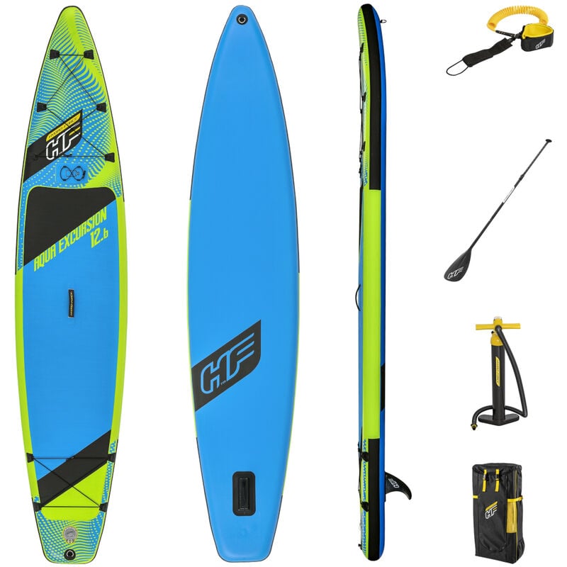 Bestway - Kit paddle sup gonflable aqua excursion tech 3,81 m 65373