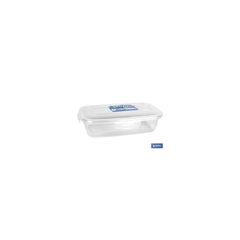 

Fiambrera rectangular marnai transp 05l