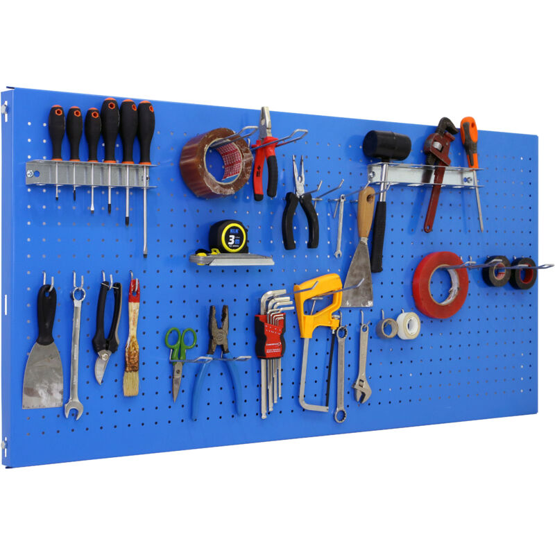 

KIT PANELCLICK 1200x400 AZUL + 22 HOOK + 3 ACCE - Simonrack