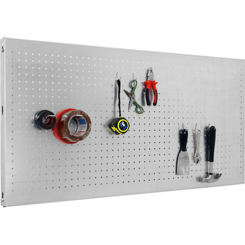 

KIT PANELCLICK 1500x600 GALVA + 8 HOOK - Simonrack