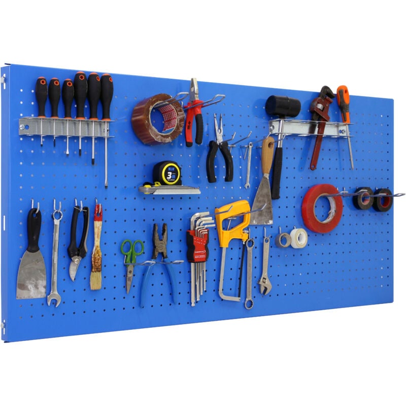 

KIT PANELCLICK 900x600 AZUL + 22 HOOK + 3 ACCE - Simonrack