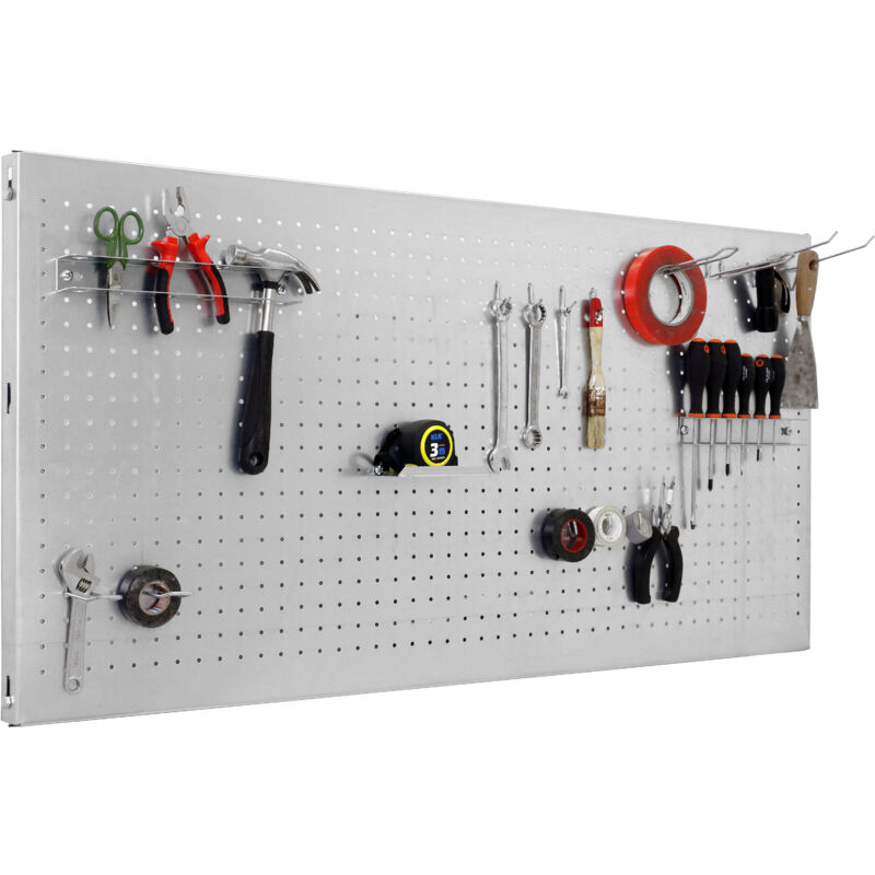 

KIT PANELCLICK 900x600 GALVA + 14 HOOK + 3 ACCE - Simonrack