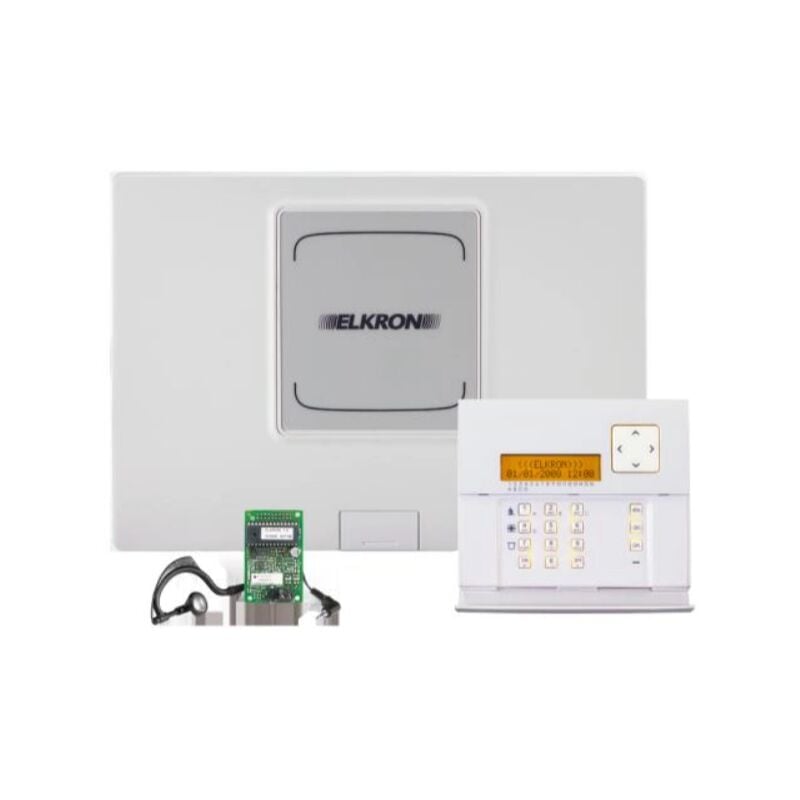 Kit detection intrusion MP500/8 + IT500CLOUD - Kit composé de 1 centrale MP500/8 + 1 clavier KP500D/N + 1 synthétiseur vocal SV500/N + 1 interface