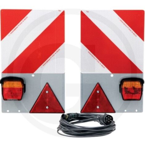Kit panneau de signalisation NEWGARDENSTORE pour tracteur agricole 2070010012