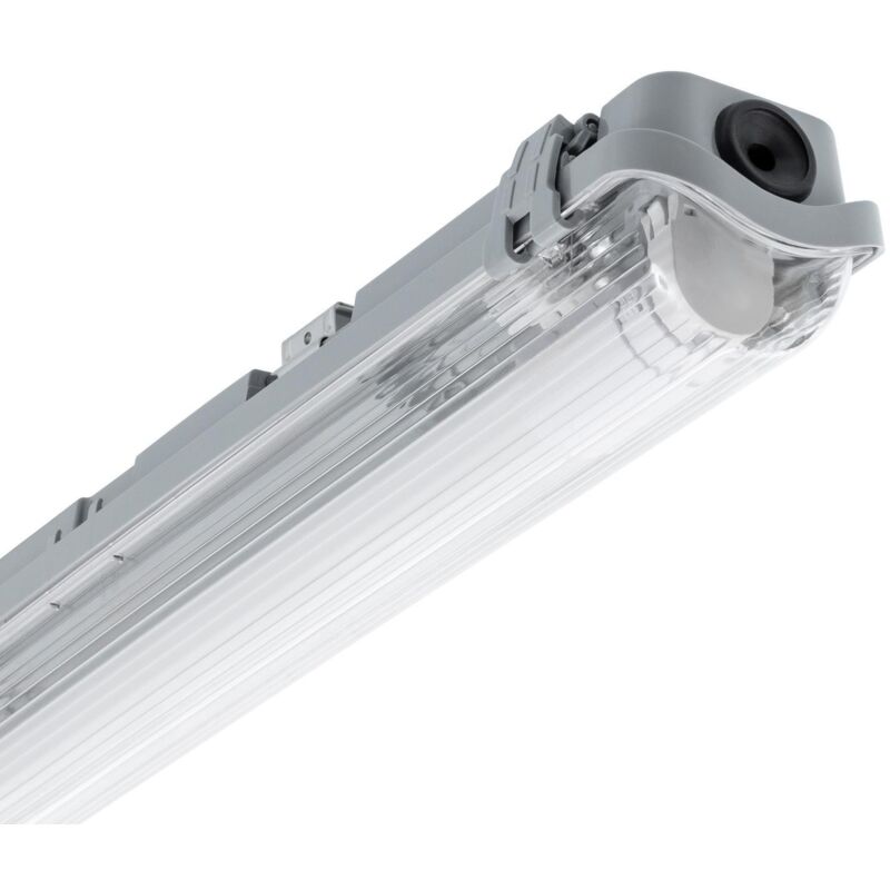 

Kit Pantalla Estanca con Tubo LED 1200mm Conexión un Lateral IP65 Blanco Frío 6000K - 6500K . - Blanco Frío 6000K - 6500K
