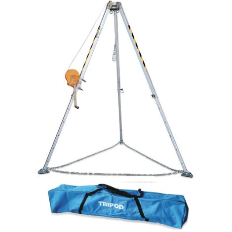 Kit para espacios confinados con trípode de alta resistencia SAFETOP