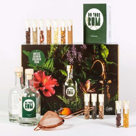 Kit para hacer ron casero: regalo para papá, hombre, alcohol, cumpleaños