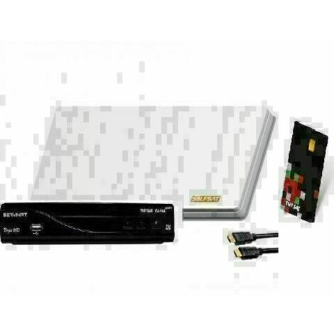 KIT Parabole plate Selfsat H30D + R