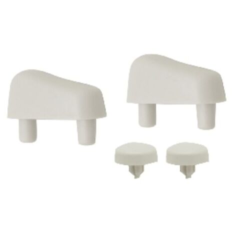 KIT PARACOLPI PER SEDILE CONCA E YDRA CARRARA E MATTA Bianco