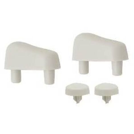KIT PARACOLPI PER SEDILE CONCA E YDRA CARRARA E MATTA Bianco