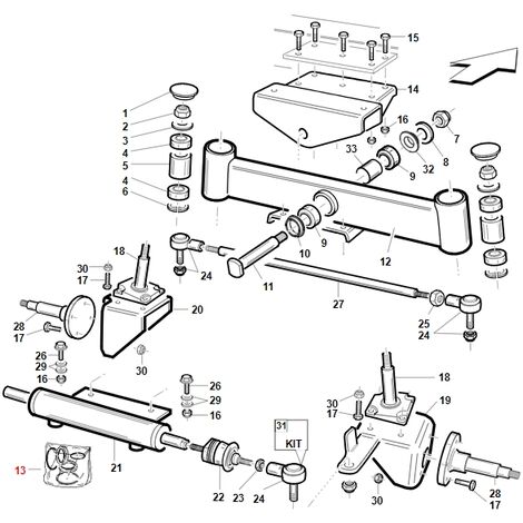 Kit paraoli martinetto di sterzatura PG ORIGINALE GIANNI FERRARI BFB 95599610000