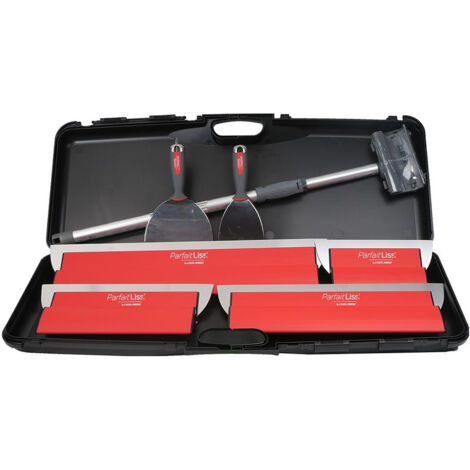 Kit Parfait Liss' spécial plaquiste : tout ce dont vous avez besoin pour le lissage des enduits et des bandes placo
